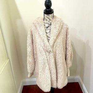 SAGE Fluffy Coat with Hood (XS)